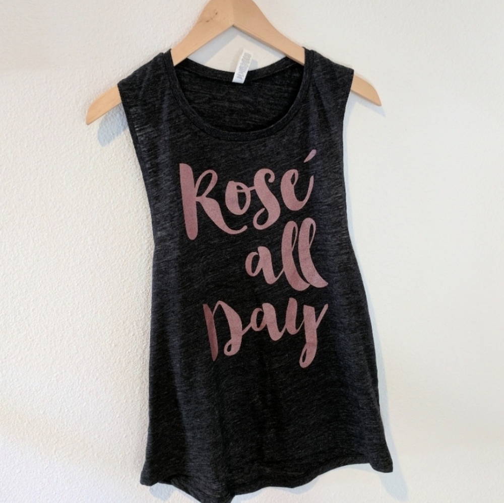 Rose All Day tank NWOT